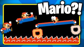 Mario, but Jumping makes him WIDER?! - BTG Reacts to funny Level UP videos!