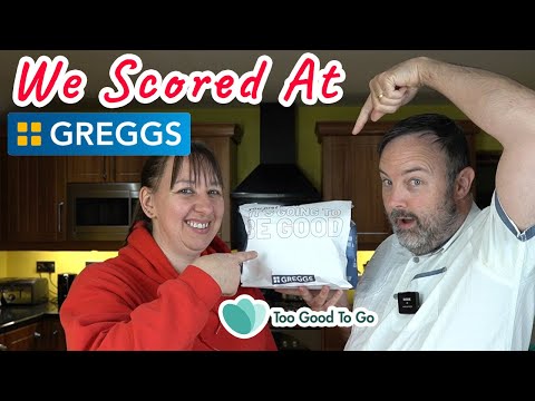 We Got Lucky At Greggs Too Good To Go Food Review