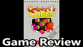 Q*bert's Qubes Atari 2600 Review - The No Swear Gamer Ep 689