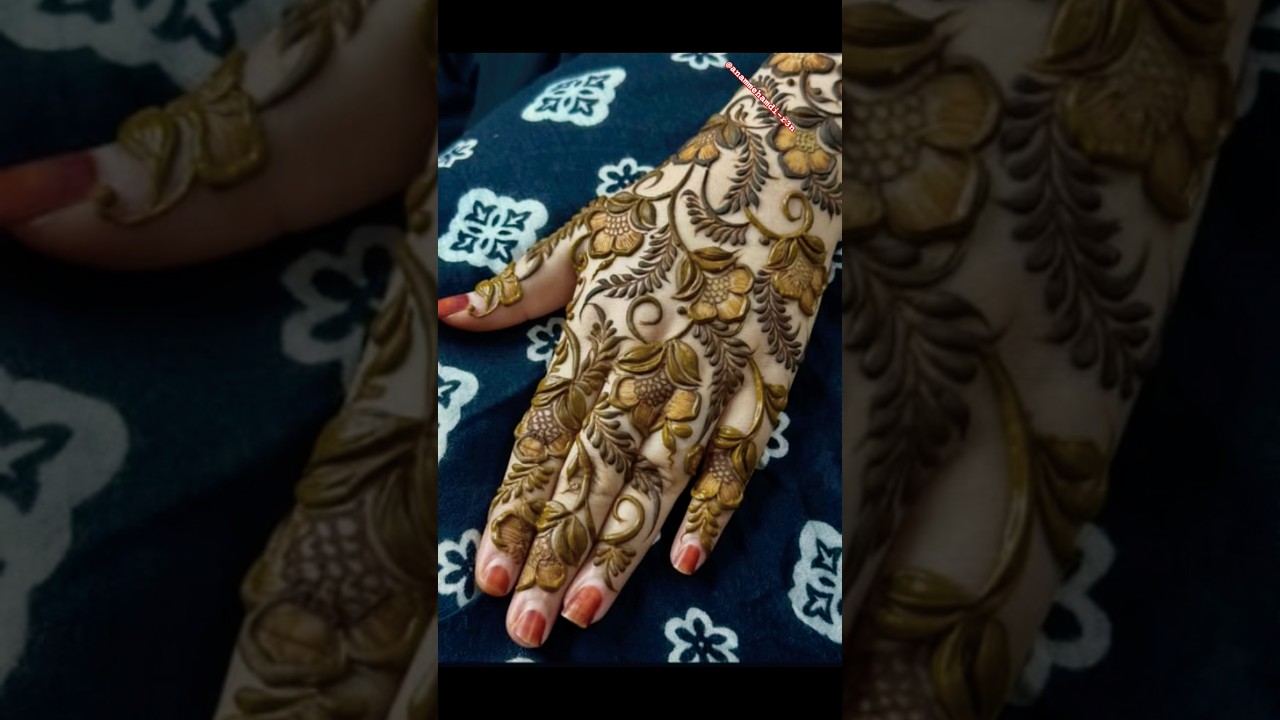 💗new trending mehandidesign best beautiful mehandidesign🌿🥀#beautifulmehndi #trendingshorts #henaart
