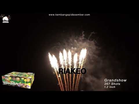 Kembang Api Cake Riakeo Series Grand Show 267 shots 1.2 Inch