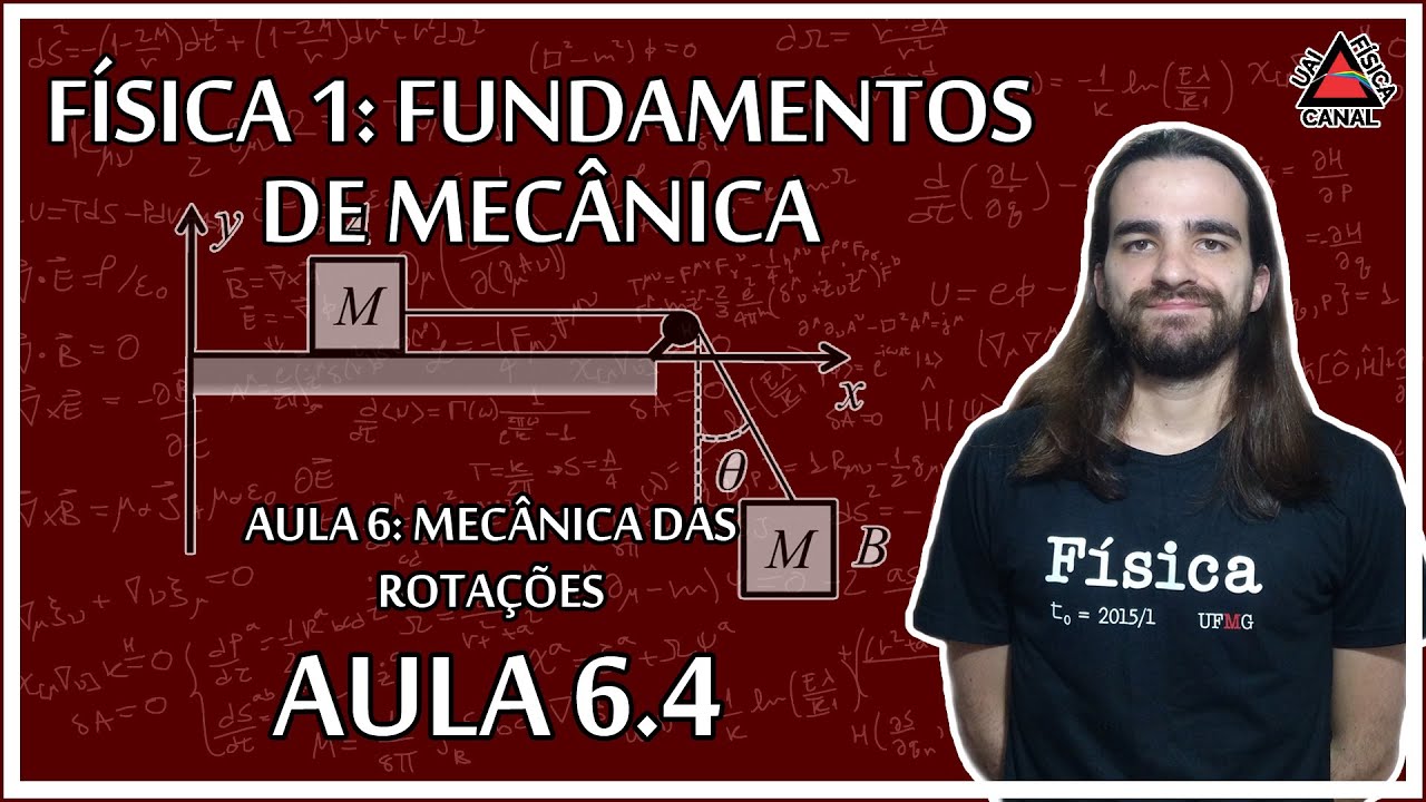 Física 1 - Grandezas angulares | Torque e momento angular - Aula 6.4