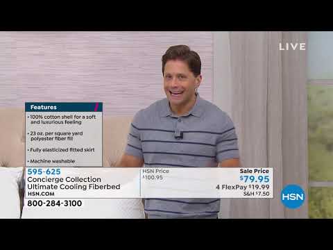 Concierge Collection Ultimate Cooling Fiberbed