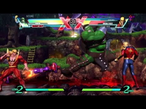 Ultimate Marvel vs Capcom 3 Quick Match 58