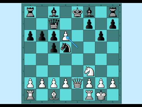 Skriveni napad je često razlog za osvajanje materijalne prednosti u šahu~ BJESMAN vs MINOSJAN # 1395