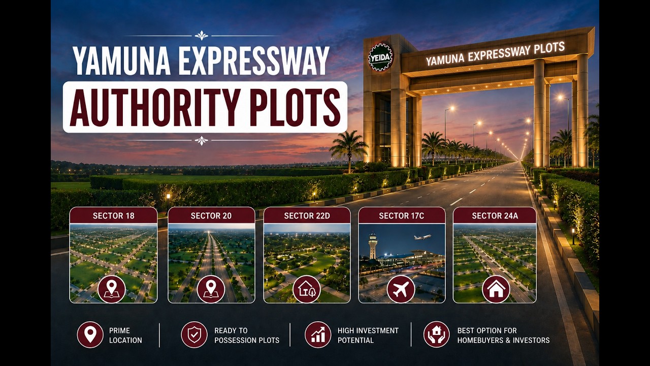 Videos of Yamuna Expressway Authority Plot | YEIDA 
