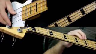 Autumn Leaves Bass Guitar Lesson - Basslines- Jazz Standard