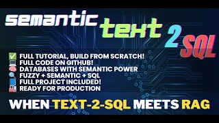 I Just Merged RAG With Text-to-SQL - The Results Are Absolutely Insane - I'll Teach You How to Build