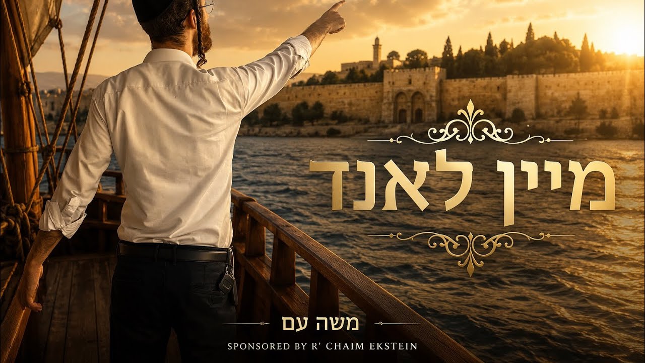 מיין לאנד | משה עם וחיים עקשטיין בסינגל חדש | צפו בקליפ מילים
