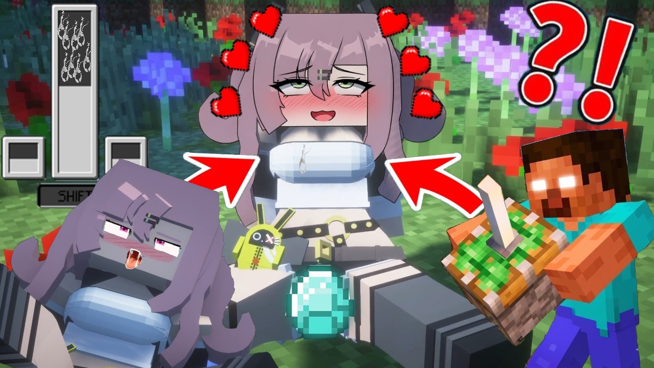 I Gave Jenny Tyan DIAMONDS in Minecraft SkyBlock… Her Reaction SHOCKING!! Part 2