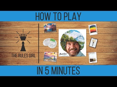 How to Play Bob Ross: Art of Chill in 5 Minutes - The Rules Girl