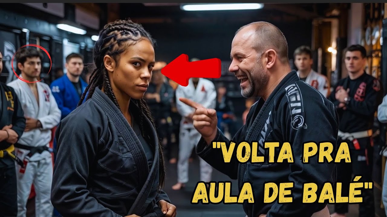 MESTRE zomba de mulher negra em aula de Jiu-Jitsu — até que ELA o FINALIZA em 14 segundos