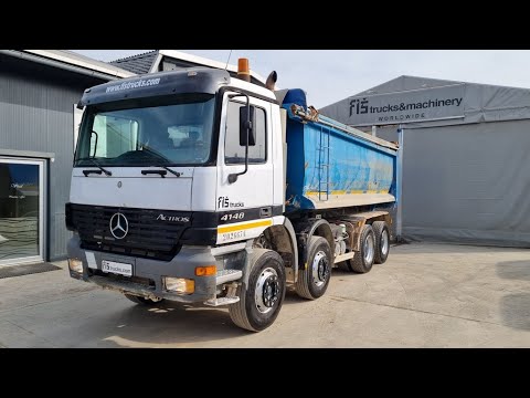 MERCEDES BENZ ACTROS 4148 K 8x4 Anderoli tipper - FIŠ TRUCKS SLOVENIA