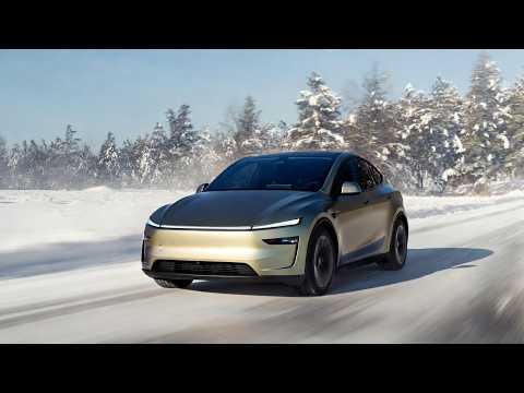 Tesla's Chinese HIT to Debut in Europe! What Is the 6-Seater Model Y L Like?