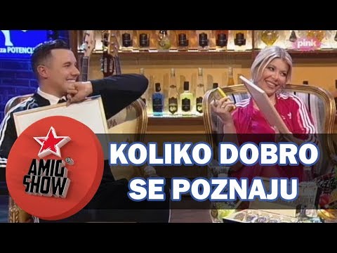 Koliko Dobro Se Poznaju - Danijela i Ivan (Ami G Show S11)