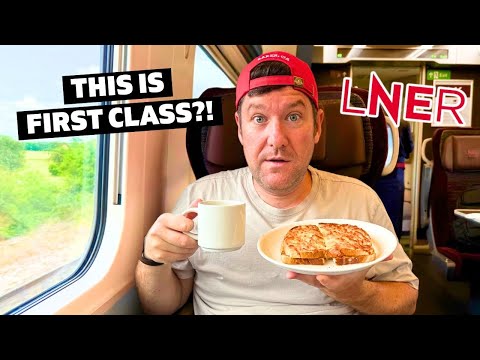 We Tried LNER’s First Class Azuma Train 🚂(Is It Worth It?)