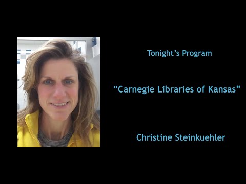 Virtual Museum After Hours - Carnegie Libraries of Kansas
