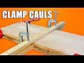 Better Glues Ups with Clamping Cauls / Caul Gluing Clamps