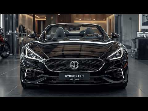 Thumbnail for 2025 MG Cyberster Review: Supercar Looks, Scissor Doors & Insane 3.2s Acceleration🔥 by Supercar, Porsche, Sports car, Car