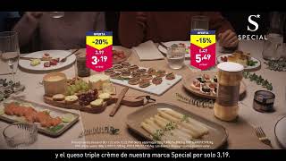 Aldi ESPÁRRAGOS DE NAVARRA Y QUESO TRIPLE CRÈME anuncio