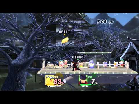 Fire (Pikachu) vs Blubolouis (Ike)