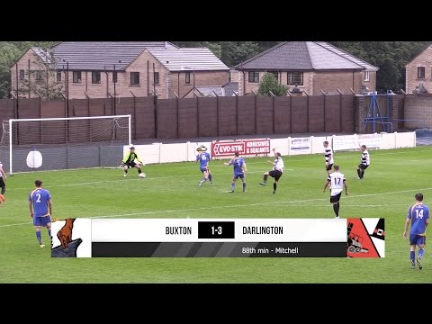 Buxton 1-3 Darlington - Pre-Season Friendly - 2016/17