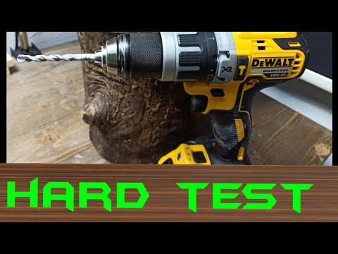 hard test  δράπανα Dewalt DCK266P2