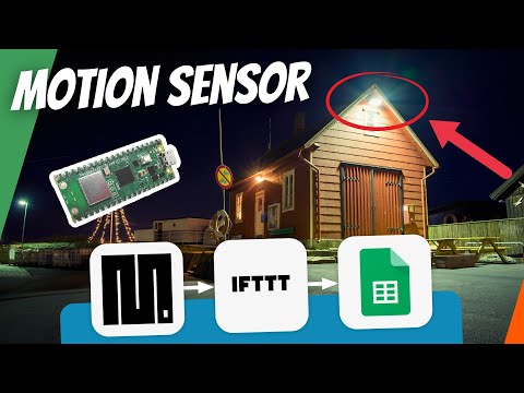 YouTube Thumbnail for How to log motion sensor to Google sheets with a Raspberry Pi Pico W