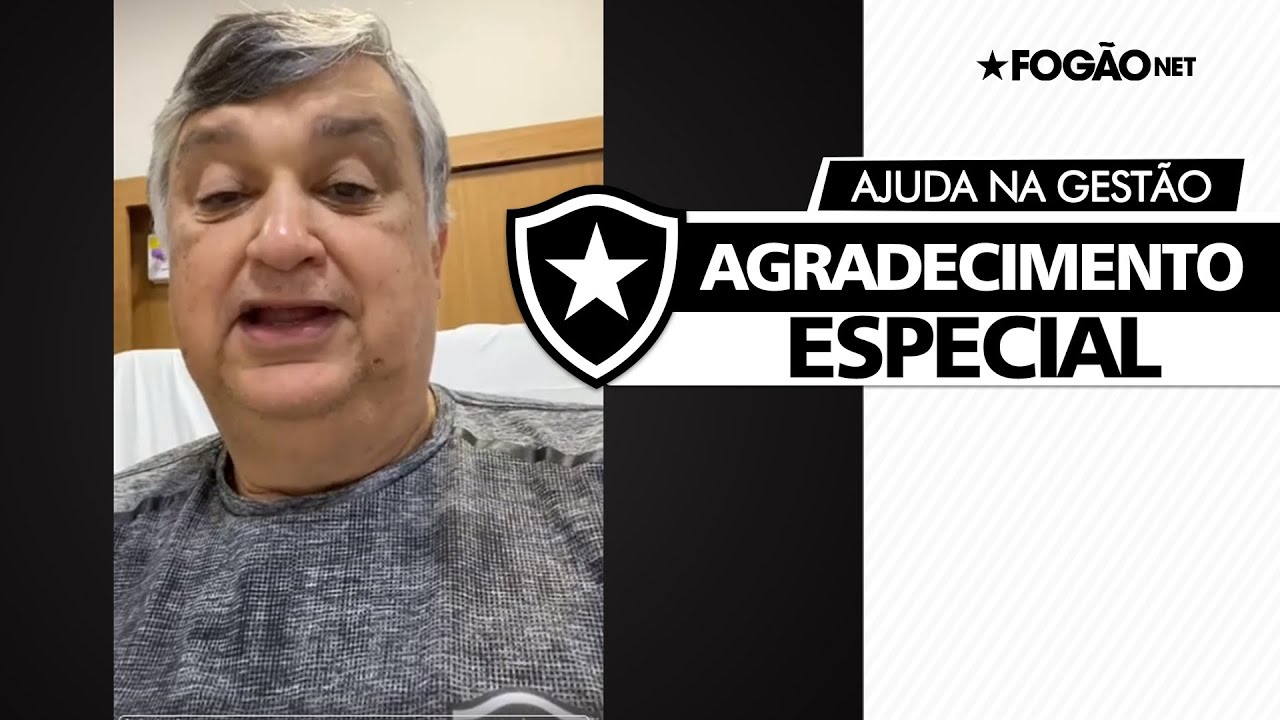 Durcesio faz agradecimento a seis ‘grandes botafoguenses’ que o ajudaram nos primeiros oito meses de gestão do Botafogo Durcesio faz agradecimento a seis ‘grandes botafoguenses’ que o ajudaram nos primeiros oito meses de gestão do Botafogo