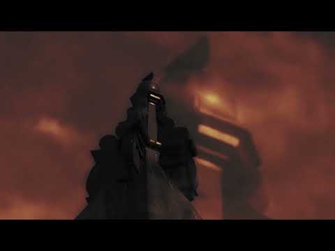 A Bird Sits Atop the Spire