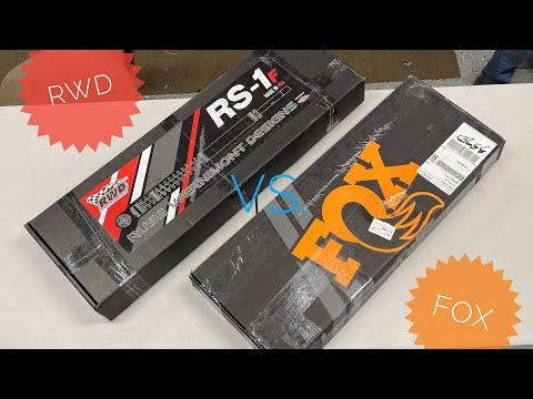 RWD Vs. FOX Harley Touring Front Suspension Unboxing / Comparison.