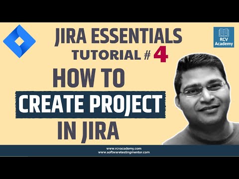 JIRA Tutorial 4 How to Create Project and enable Issue Management