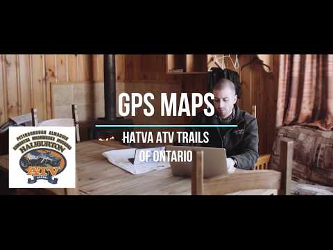 HATVA ATV Maps of Ontario for Garmin GPS Units