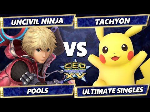 CEO 2025 - Uncivil ninja (Shulk) Vs. Tachyon (Pikachu) Smash Ultimate - SSBU