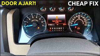 How to Fix Ford F-150 Door Ajar Light (Fast & Cheap DIY Repair)