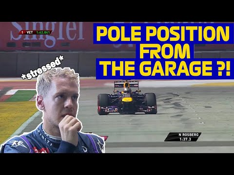 The day Sebastian Vettel only needs ONE lap to take pole position