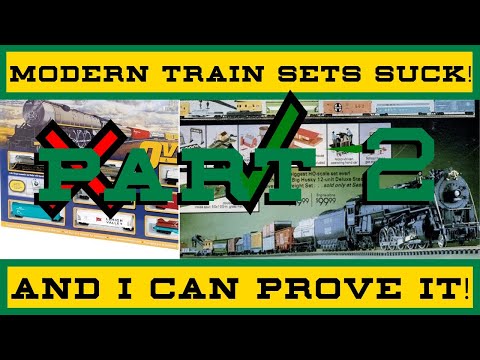 Modern train sets suck Part 2 Breakdown boogaloo