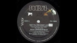 Rick Springfield - Bop 'Til You Drop (1984)