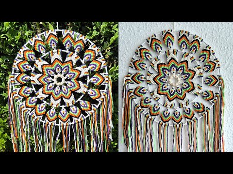 DIY Macrame Star Ornament Tutorial Handmade Christmas Tree Decoration