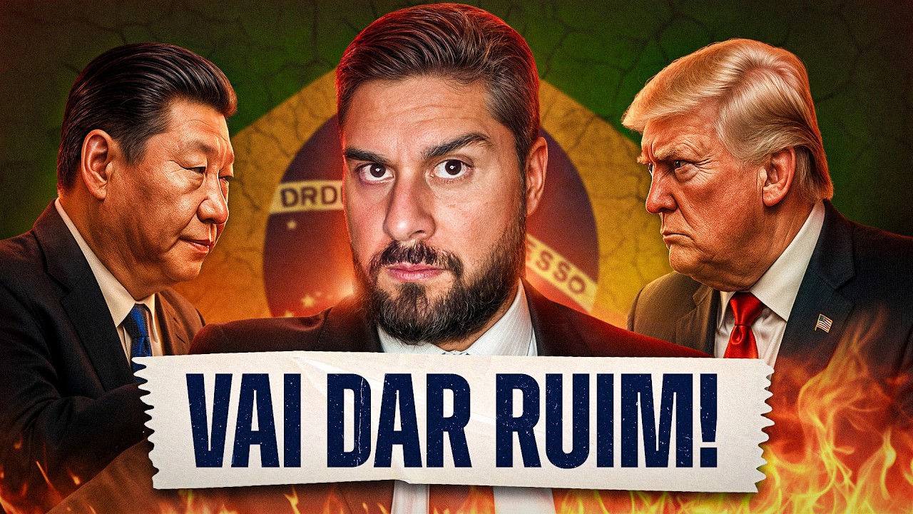 MUNDO SE DIVIDE: EUA OU CHINA? O BRASIL FOI OBRIGADO A ESCOLHER UM LADO...