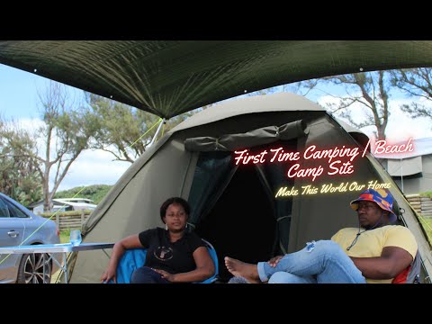 OUR FIRST CAMPING NEXT TO THE BEACH WAS A SUCCES || SCOTTBURGH CARRAVAN PARK