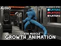 Synth Train Muscle Growth Animation Short Version
