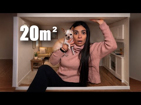 ASI es VIVIR en 20m² en el CENTRO de MADRID | Trucos, creatividad y sacrificios reales