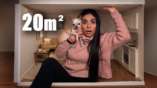 ASI es VIVIR en 20m² en el CENTRO de MADRID | Trucos, creatividad y sacrificios reales