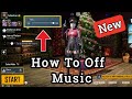 Pubg me music kaise off kare | How to off pubg lobby music