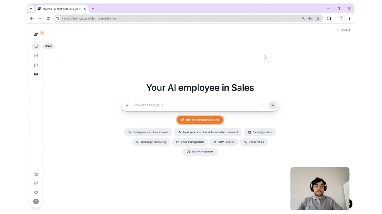 Starnus Product Tour | Turn Your ICP Into Real Sales Conversations (Full Platform Overview)