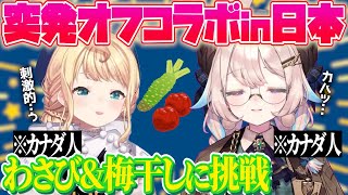 わさびと梅干しに挑戦するエナーとミリー⁉️ネガティヴ表現禁止で食レポ…⁉️【エナー・アールウェット｜ミリー・パフェ｜NIJISANJI EN｜にじさんじ】（日本語字幕）