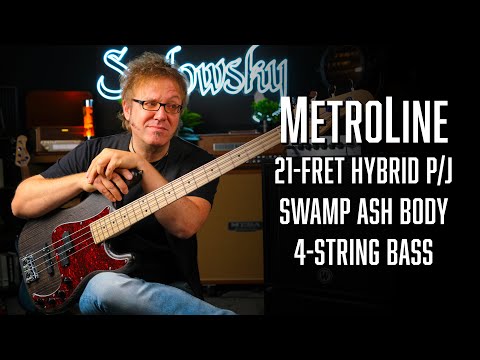 The SADOWSKY MetroLine 21-Fret Hybrid P/J Bass | 4-String | Demo w. Lars Lehmann