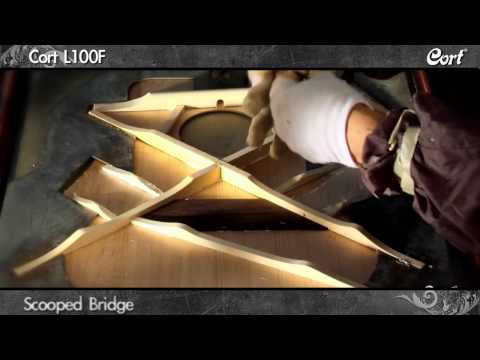 Демонстрация электроакустической гитары Cort L100F