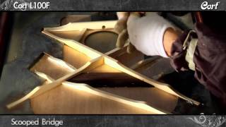 Video thumbnail for Cort L100F Cutaway Acoustic/ Electric Guitar With Fishman Pickup System by Cort Guitars and Basses